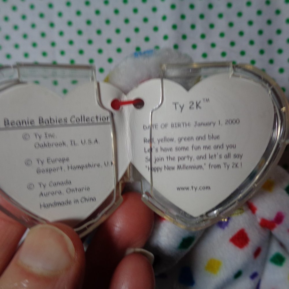 2 TY beanie babies . Millennium & TY 2K - Picture 4 of 15
